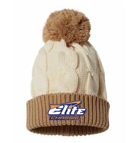 Elite Chassis Beanie Mocha/Cream