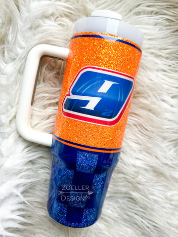 Blue/Orange 9 30oz Tumbler