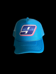 Neon Blue Trucker Hat