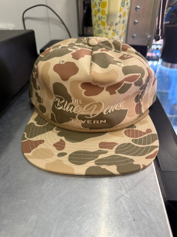 Camo Blue Deuce Tavern Flat Bill