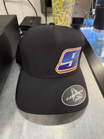 Black 9 Flex Fit Hat