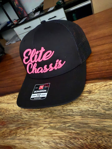 *NEW* Elite Chassis Pink Script SnapBack