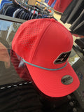 Neon Pink Rubber 9 Patch Hat