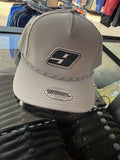 Light Grey Rubber 9 Patch Hat